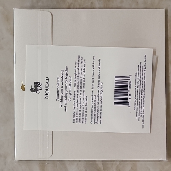 Papyrus x NIQUEA.D Quilling Wedding Card - Picture 4 of 6